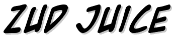 Zud-Juice-Bold font